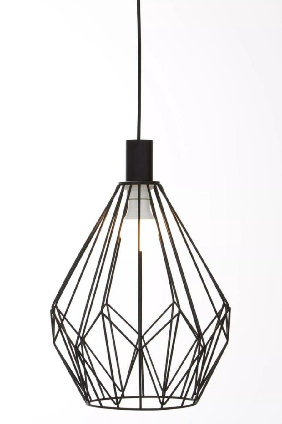 Accessories Premier Ceiling Lights | Wyra Black Gold Frame Pendant Light