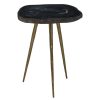 FURNITURE Fifty Five South Side Tables | Relic Side Table With Petrified Wood Top