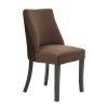 FURNITURE Fifty Five South Seating | Kensington Townhouse Mink Velvet Dining Chair