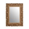 Bathe and Utility Premier Mirrors | Antique Brown Rectangular Leaf Wall Mirror