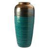 Accessories Fifty Five South Vases, Planters and Plant Stands | Capri Large Ribbed Vase