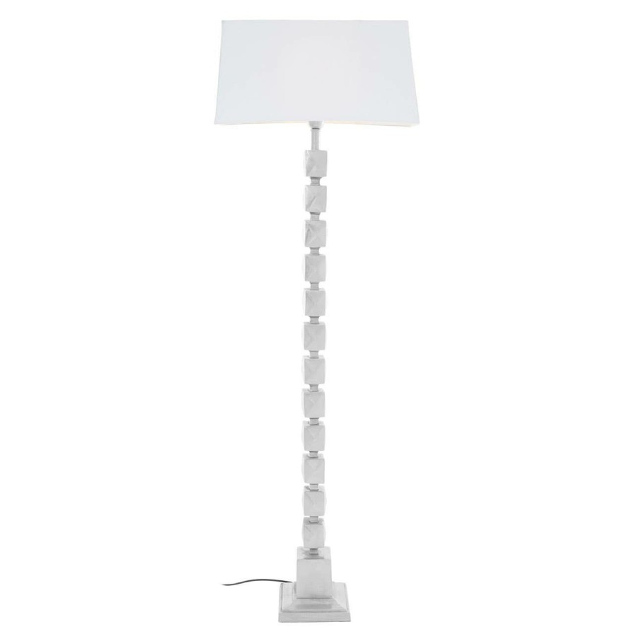 Accessories Fifty Five South Floor Lamps | Macey Large Faceted Floor Lamp