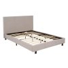 FURNITURE Premier Beds | Napoli Light Grey Bed In A Box