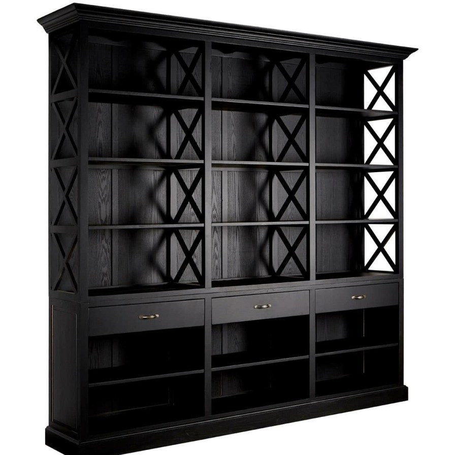 FURNITURE Fifty Five South Storage | Lyon 3 Drawers Bookcase