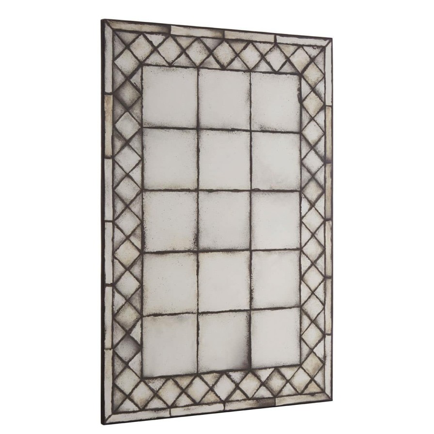 Bathe and Utility Fifty Five South Mirrors | Riza Cross Frame Wall Mirror