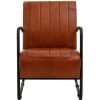 FURNITURE Fifty Five South Armchairs | Buffalo Tan Leather Armchair