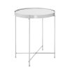 FURNITURE Premier Side Tables | Allure Silver Mirrored Glass Side Table