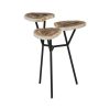 FURNITURE Fifty Five South Side Tables | Relic Side Table With Petrified Wood Top