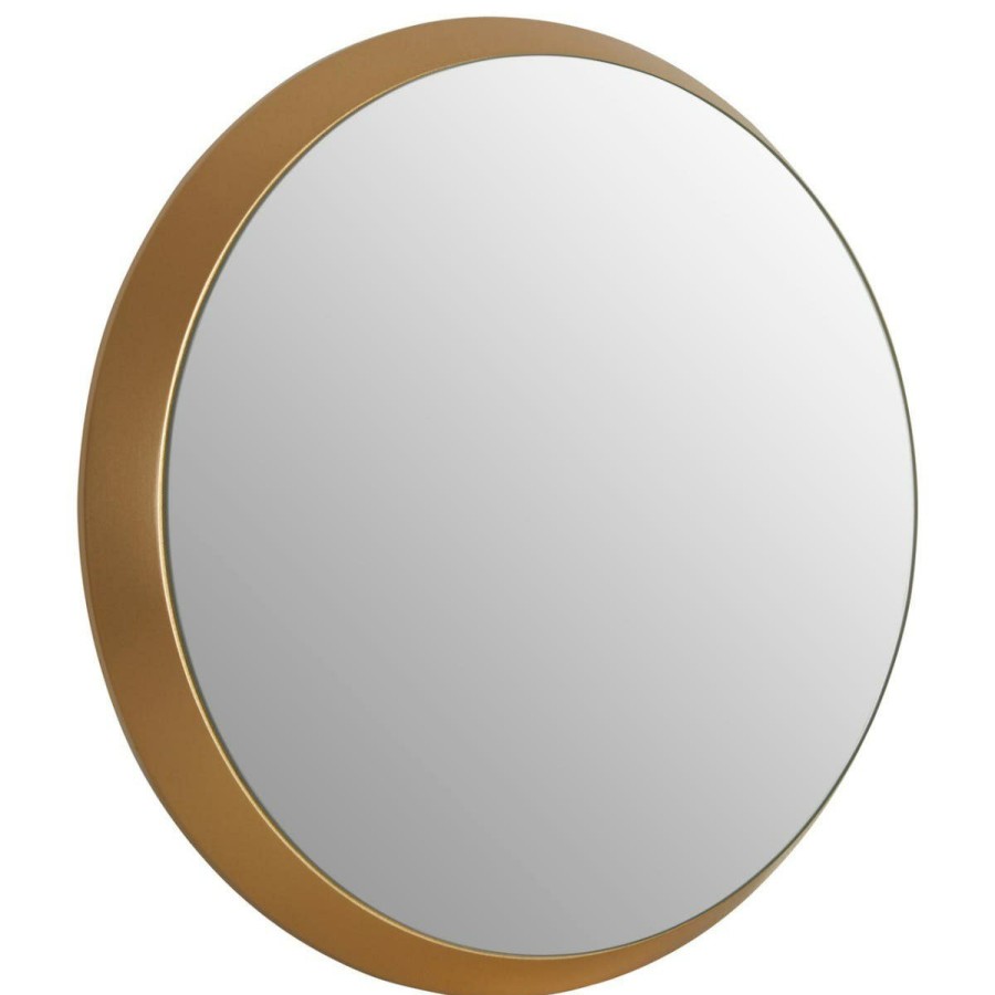 Bathe and Utility Premier Mirrors | Small Round Wall Mirror With Gold Frame