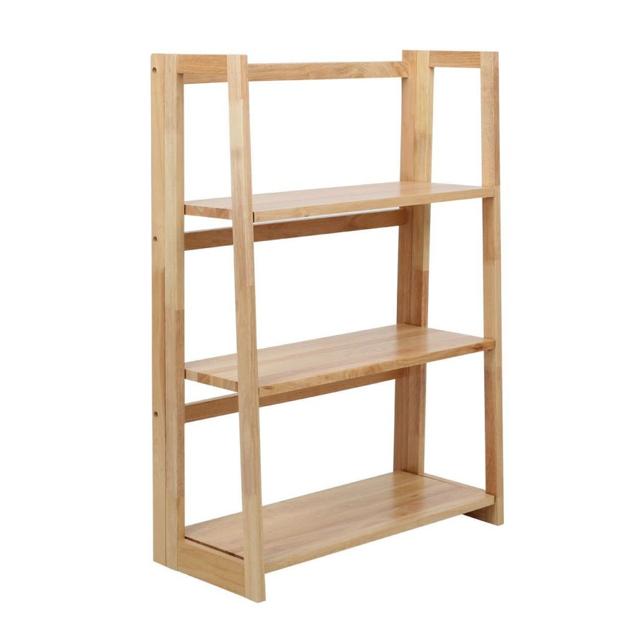 FURNITURE Premier Storage | 3 Tier Angled Frame Folding Shelf Unit