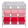 FURNITURE Premier Storage | Three Tier White And Pink Kids Storage Unit