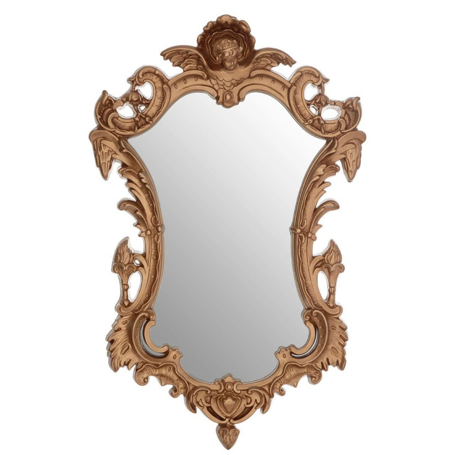 Bathe and Utility Premier Mirrors | Neo-Classical Gold Finish Wall Mirror