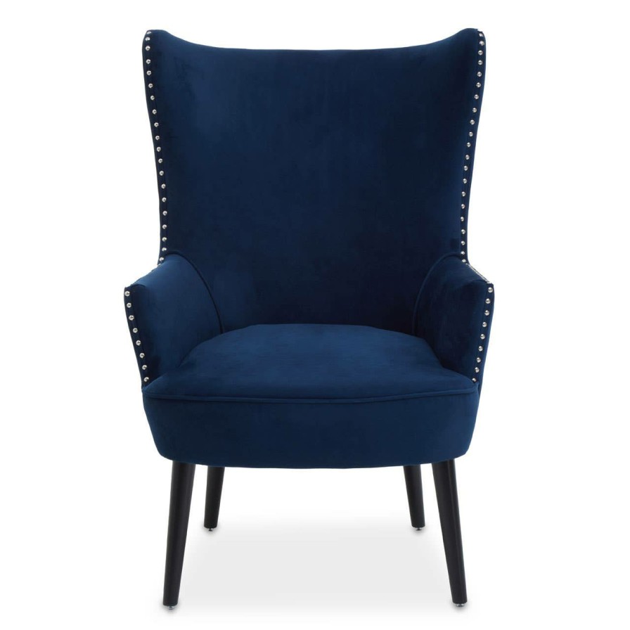 FURNITURE Fifty Five South Seating | Wexley Wingback Lounge Chair