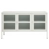 FURNITURE Premier Sideboards | Acier Three Door White Sideboard