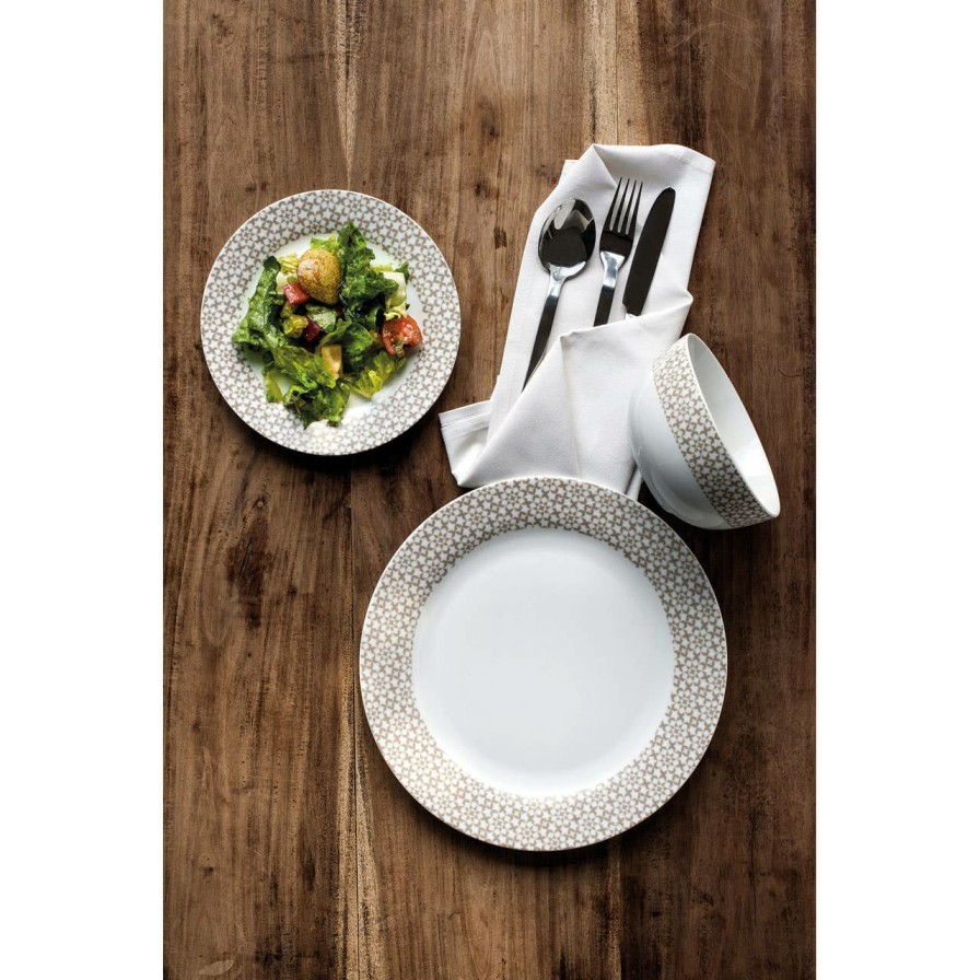 Kitchen and Dining Premier Dinner Sets | Avie Casablanca Natural Dinner Set (Mob)