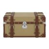 FURNITURE Fifty Five South Storage | Columbus Small Canvas Storage Trunk