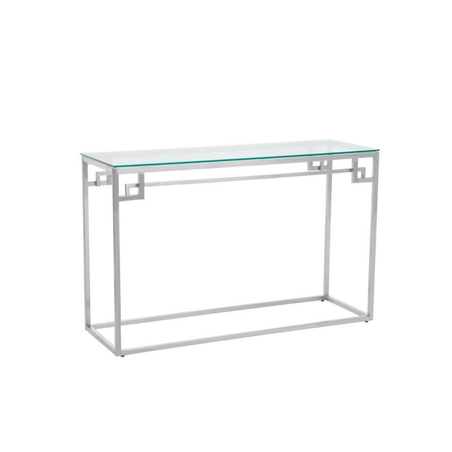 FURNITURE Premier Console Tables | Allure Silver Console Table