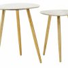 FURNITURE Fifty Five South Side Tables | Cadio Set Of Two Shagreen Tables