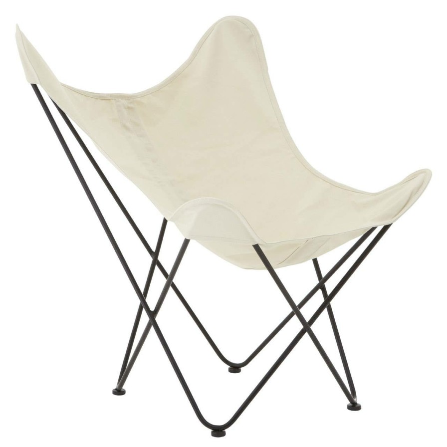 FURNITURE Premier Folding Chairs | Papillon Ivory Butterfly Chair