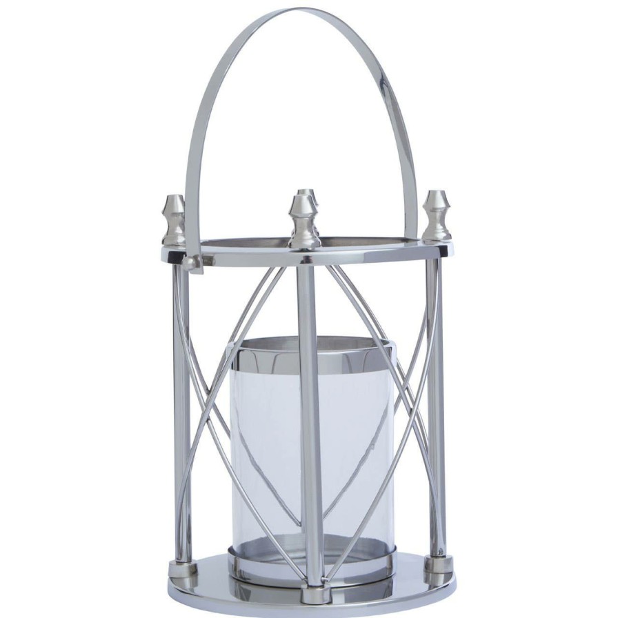 Accessories Fifty Five South Lanterns | Cruzar Small Silver Lantern