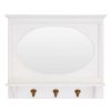 Bathe and Utility Premier Mirrors | Whitley 3 Hooks Wall Mirror