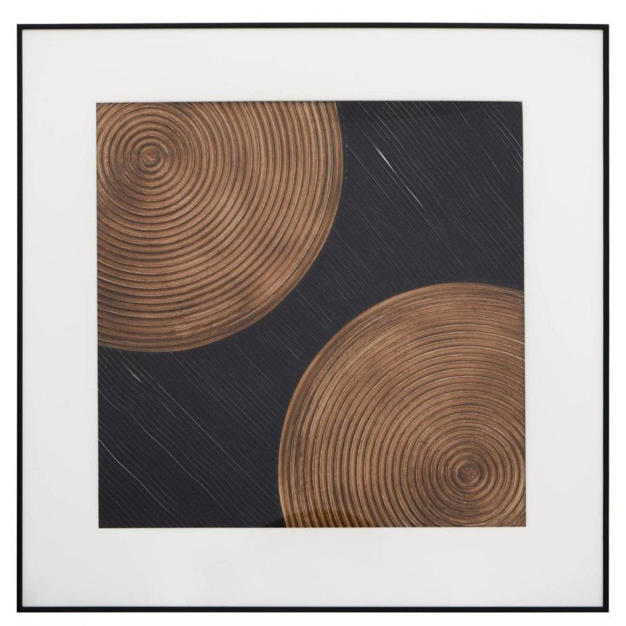 Accessories Fifty Five South Wall Art and Canvases and Hangings | Nason Black And Brown Wall Art