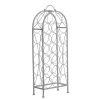 Kitchen and Dining Premier Wine Racks | Cafe Cassis Grey Powder 20 Bottles Wine Rack