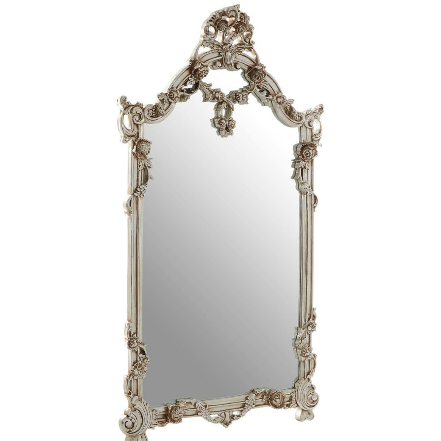 Bathe and Utility Fifty Five South Mirrors | Juliet Rectangular Framed Wall Mirror