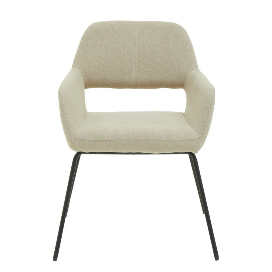 FURNITURE Premier Seating | Stockholm Natural Fabric Dining Chair