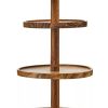 Kitchen and Dining Premier Serveware | Kora Sheesham Wood Three Tier Cake Stand