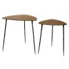 FURNITURE Fifty Five South Side Tables | Gamelan Set Of 2 Nesting Side Tables