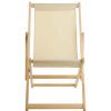 Outdoor Premier Outdoor Seating | Beauport Cream Deck Chair