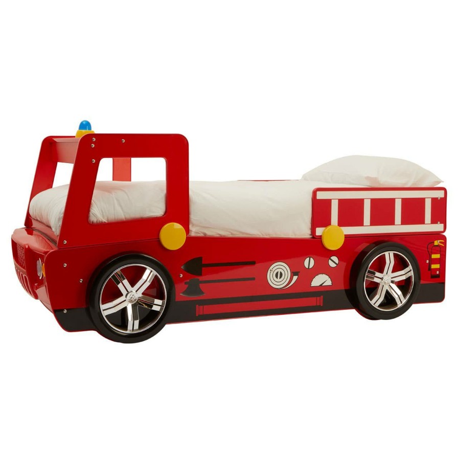 FURNITURE Premier Beds | Kids Red Fire Engine Bed