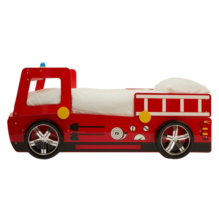 FURNITURE Premier Beds | Kids Red Fire Engine Bed