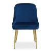 FURNITURE Premier Seating | Demi Midnight Velvet Dining Chair