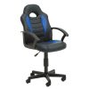 FURNITURE Premier Seating | Black And Blue Pu Home Office Chair