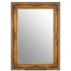 Bathe and Utility Premier Mirrors | Baroque Rectangular Antique Gold Wall Mirror