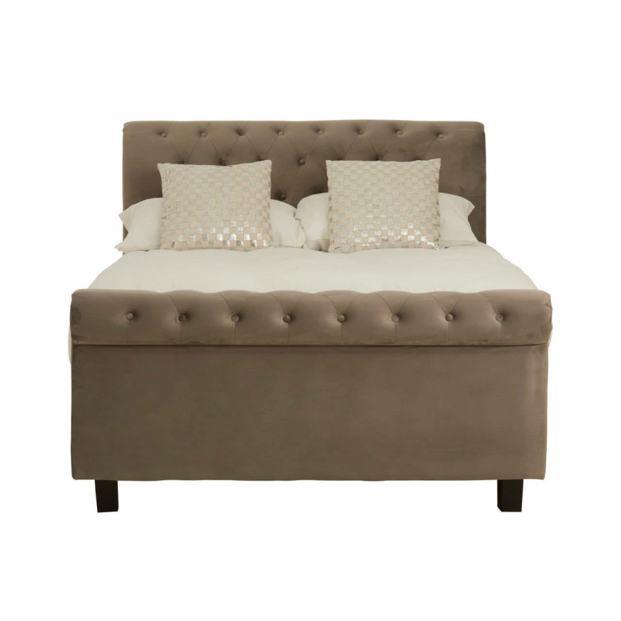 FURNITURE Premier Beds | Orlando Double Ottoman Bed