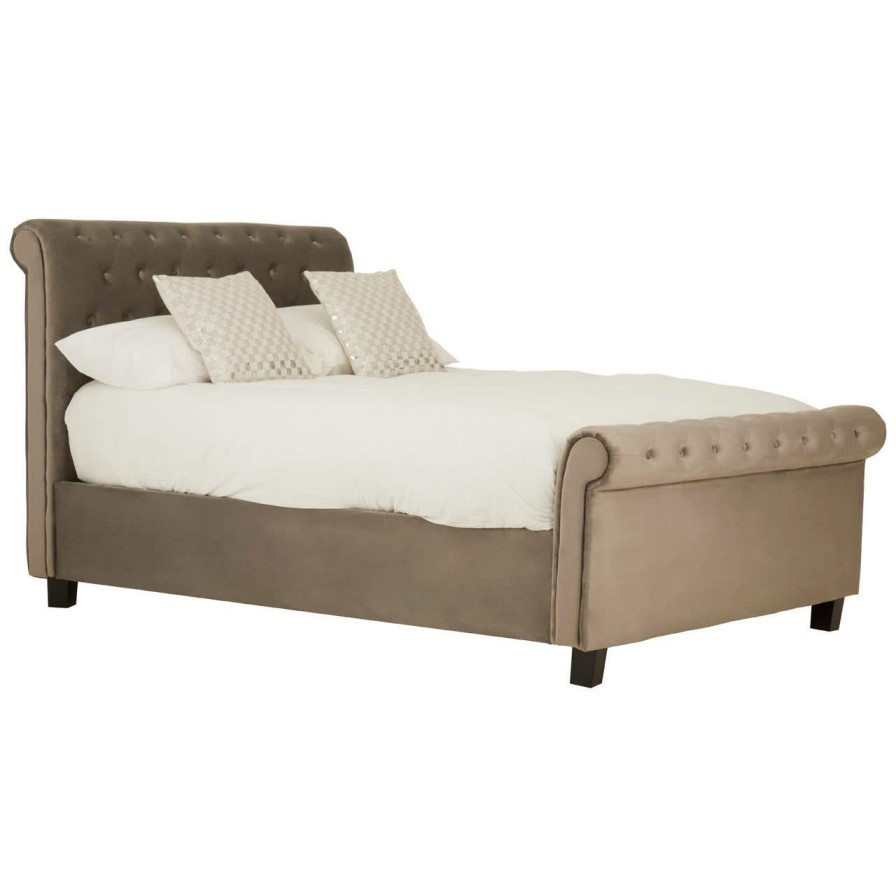 FURNITURE Premier Beds | Orlando Double Ottoman Bed