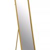 Bathe and Utility Premier Mirrors | Avento Gold Finish Floor Mirror