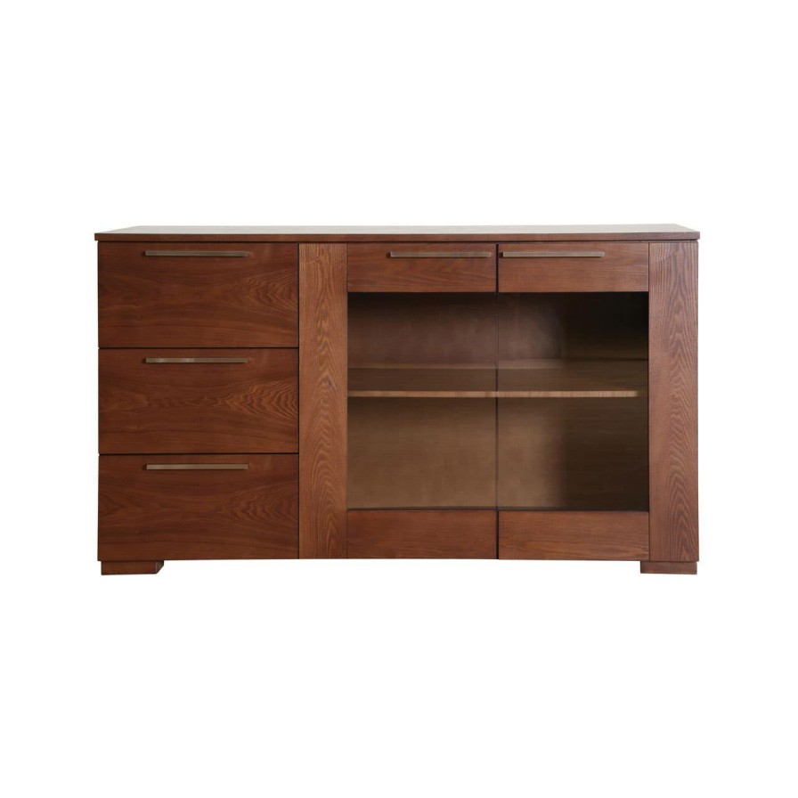 FURNITURE Premier Storage | Walnut Veneer Assembled Sideboard