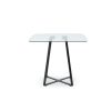 FURNITURE Premier Dining Tables | Metropolitan Square Matte Black Dining Table