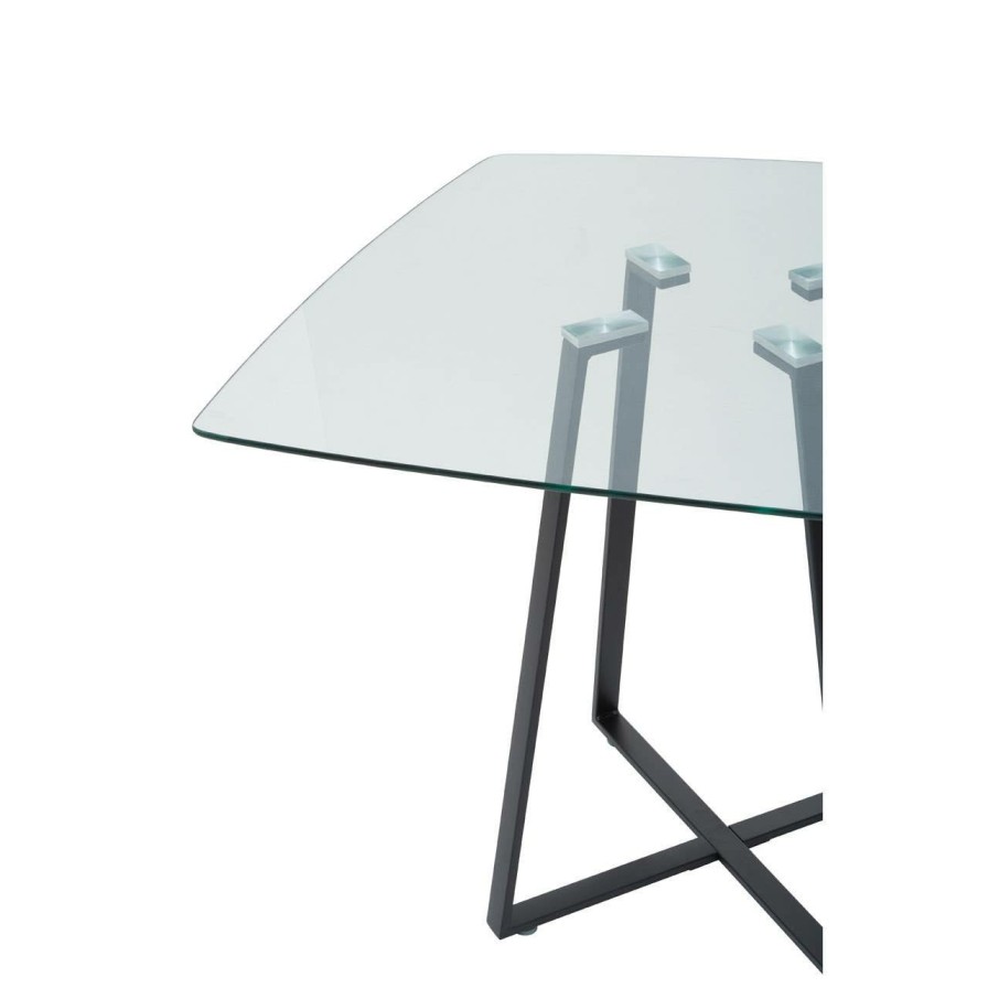 FURNITURE Premier Dining Tables | Metropolitan Square Matte Black Dining Table