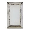 Bathe and Utility Fifty Five South Mirrors | Riza Rectangular And Tiled Wall Mirror