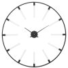 Accessories Fifty Five South Wall Clocks | Beauly Black Finish Wall Clock