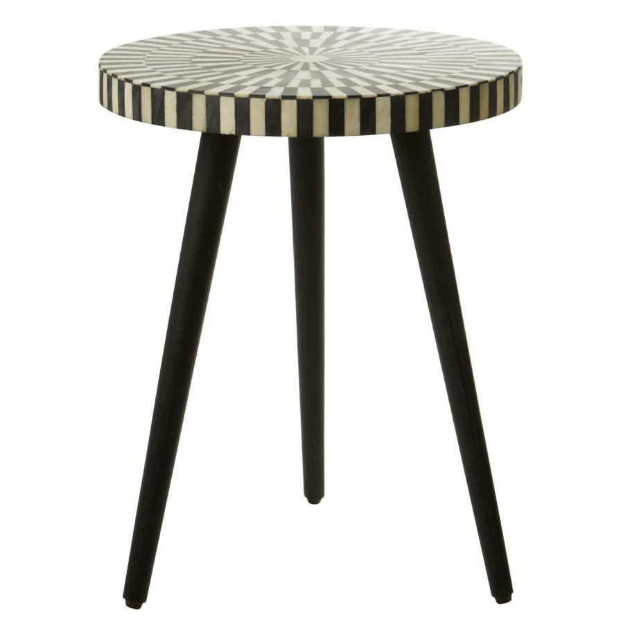 FURNITURE Fifty Five South Side Tables | Boho Round Side Table