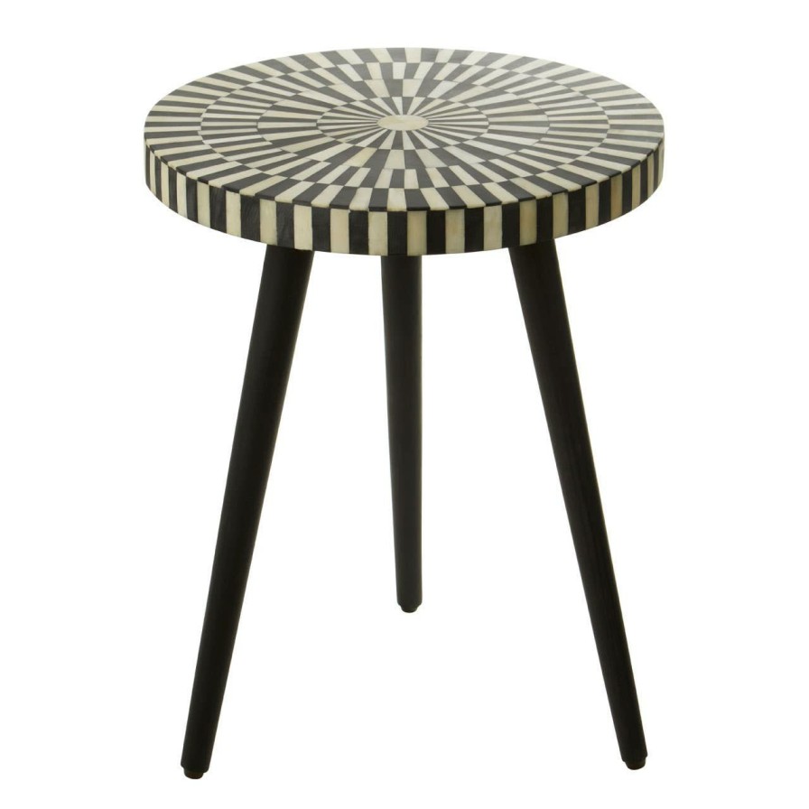 FURNITURE Fifty Five South Side Tables | Boho Round Side Table