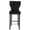 FURNITURE Fifty Five South Armchairs | Decatour Black Bar Stool