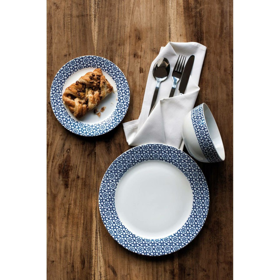 Kitchen and Dining Premier Dinner Sets | Avie Casablanca Blue Dinner Set (Mob)