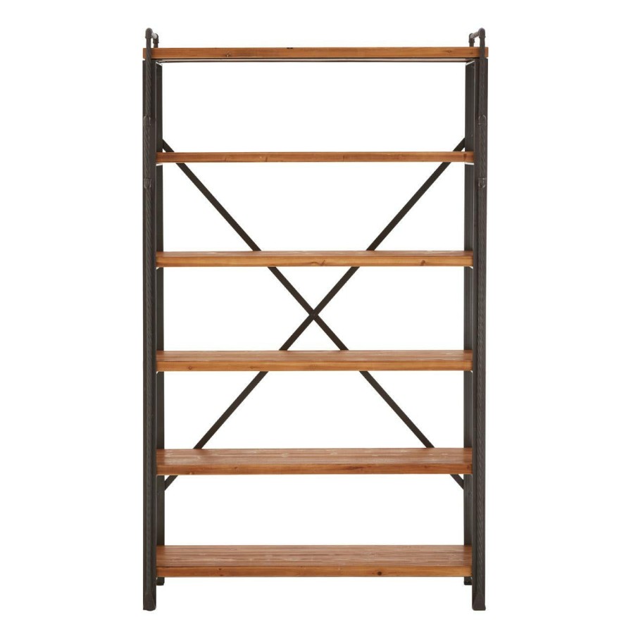 FURNITURE Fifty Five South Storage | New Foundry 6 Tier Shelf Unit